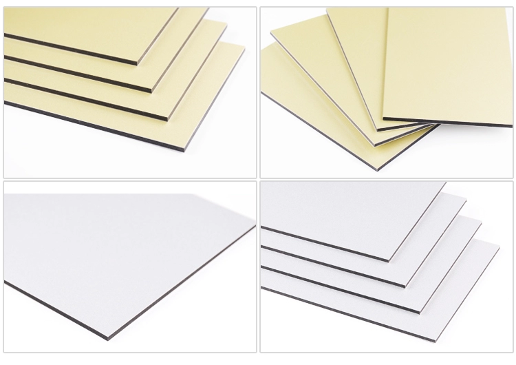 curtain wall cladding acp metal plastic sheet exterior aluminium composite panel