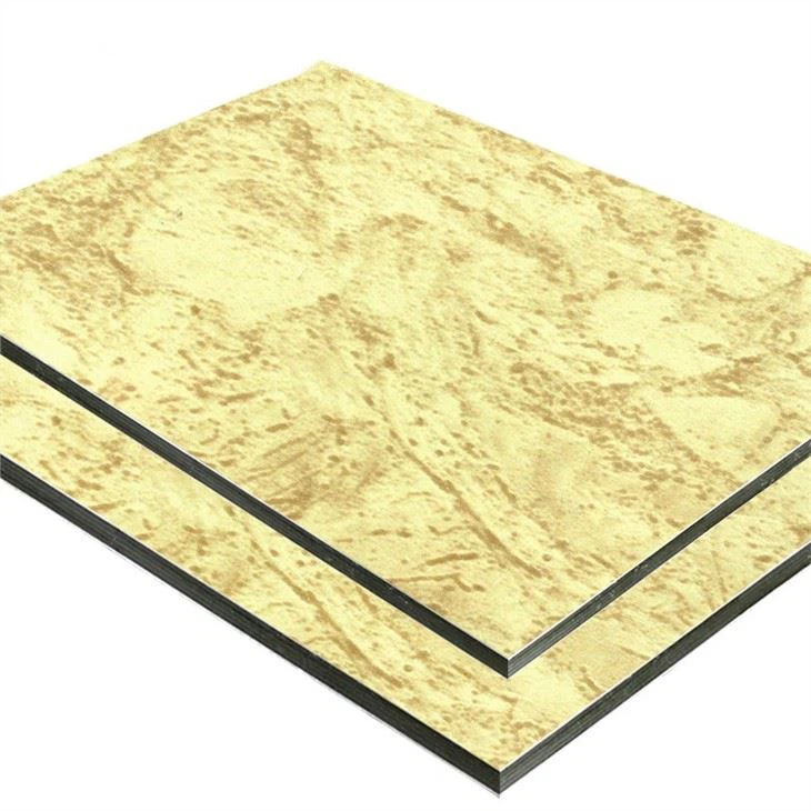 3mm Acp Sheet Stone Marble Finish Aluminum Composite Panel
