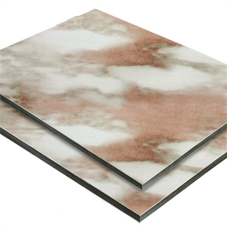 3mm Acp Sheet Stone Marble Finish Aluminum Composite Panel
