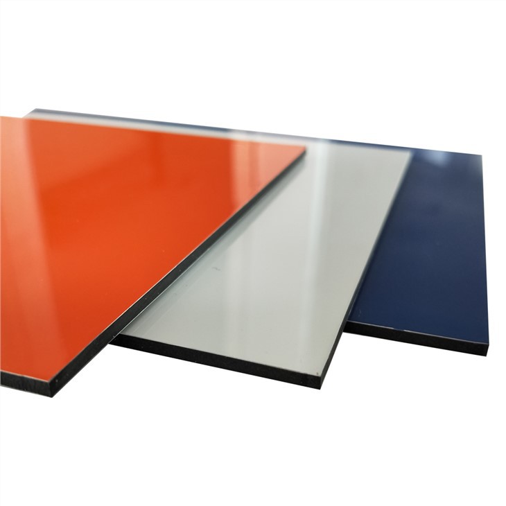 3mm PE Any Ral Panton Color Coated Interior Building Wall Cladding ACP Aluminum Composite Panel