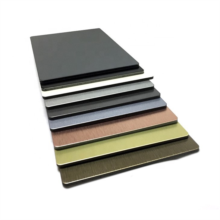 Brushed Aluminum Composite Panel Decoration Materials